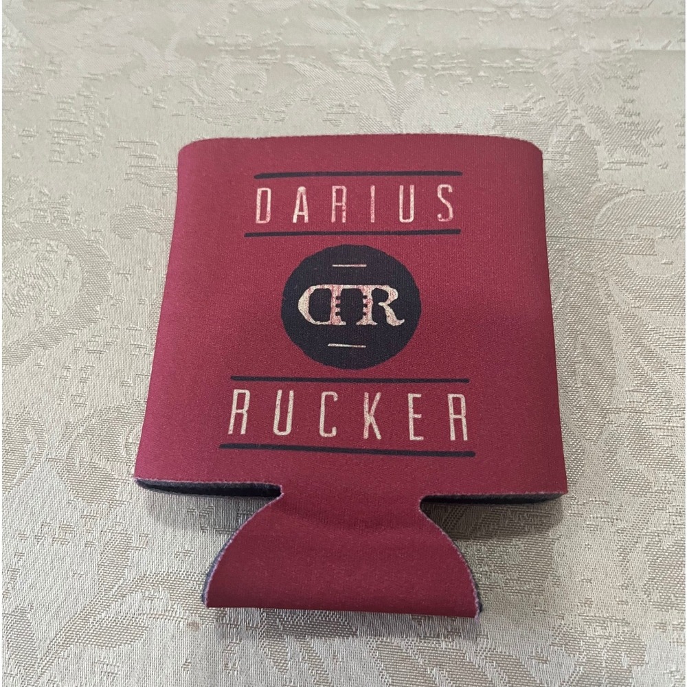 Darius Rucker‎ Can Cooler Unisex OS Maroon Good Official Concert Merch Koozie